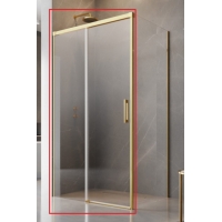 Душевая дверь RADAWAY Idea Gold KDJ 1200Lx2005 золото/прозрачное стекло 387042-09-01L