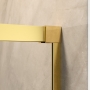  Душові двері RADAWAY Idea Gold KDD 900Lx2005 золото/прозоре скло 387060-09-01L