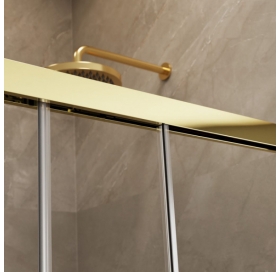 Душевая кабина Radaway Idea Gold KDD 1200x1200x2005 золото/прозрачное 387064-09-01L+387064-09-01R