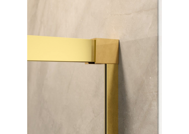 Душова кабіна Radaway Idea Gold KDD 1000x1000x2005 золото/прозоре 387062-09-01L+387062-09-01R