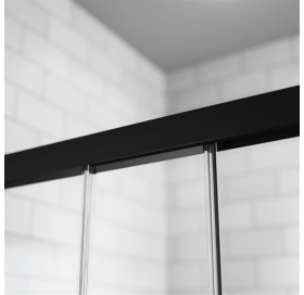 Боковая стенка RADAWAY Idea Black S1 700Rx2000 чёрный/прозрачное стекло 387048-54-01R