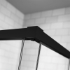  Бічна стінка RADAWAY Idea Black S1 900Lx2000 чорний/прозоре скло 387050-54-01L