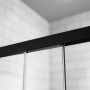 Бічна стінка RADAWAY Idea Black S1 800Rx2000 чорний/прозоре скло 387051-54-01R