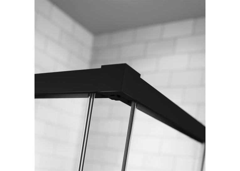 Бічна стінка RADAWAY Idea Black S1 800Rx2000 чорний/прозоре скло 387051-54-01R