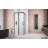  Душові двері RADAWAY Idea Black KDD 1000Lx2005 чорний/прозоре скло 387062-54-01L