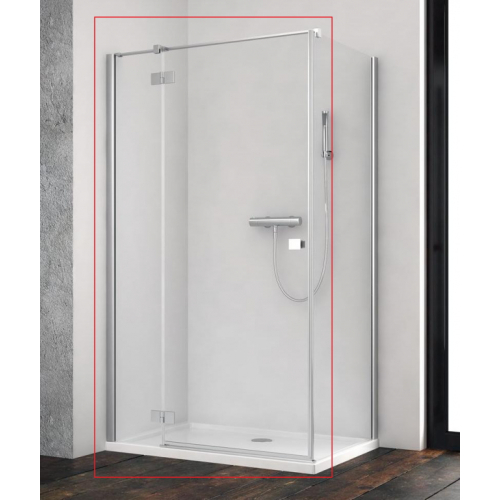 Душові двері RADAWAY Essenza New KDJ 1200Lx2000 хром/прозоре скло 385042-01-01L