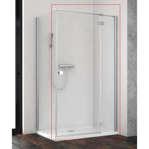 Душові двері RADAWAY Essenza New KDJ 1200Rx2000 хром/прозоре скло 385042-01-01R