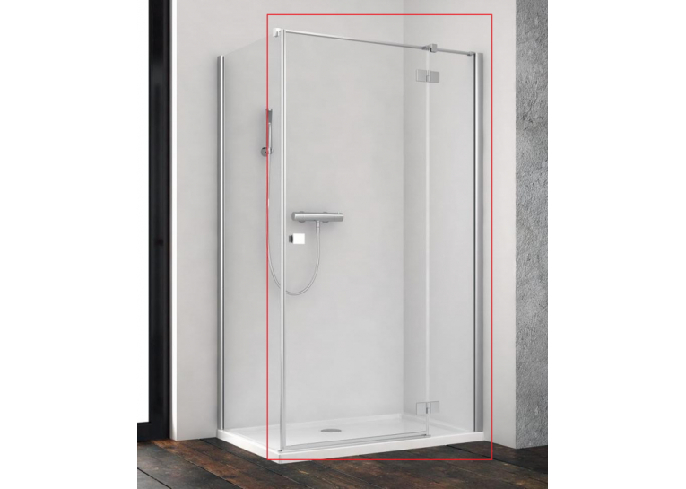  Душові двері RADAWAY Essenza New KDJ 1200Rx2000 хром/прозоре скло 385042-01-01R