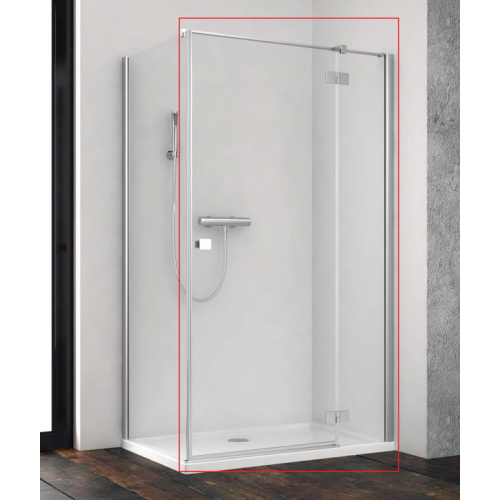 Душові двері RADAWAY Essenza New KDJ 900Rx2000 хром/прозоре скло 385044-01-01R