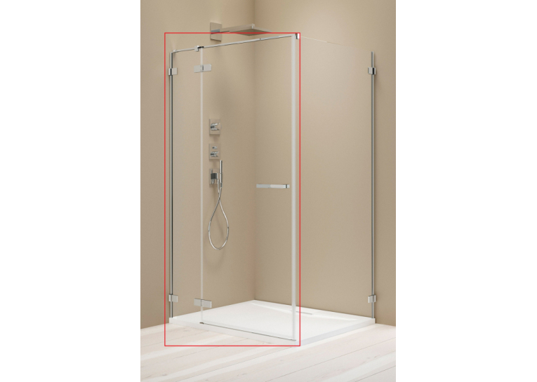 Душові двері RADAWAY Arta G 620Lx2000 хром/прозоре скло 386455-03-01L