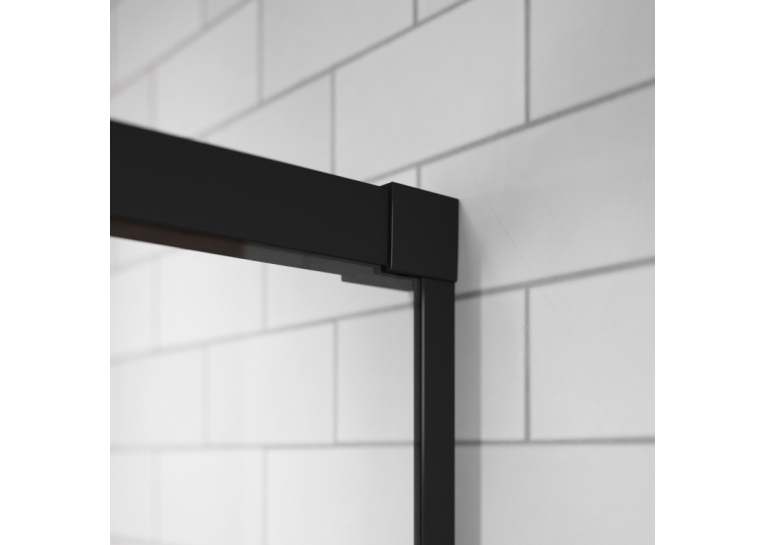  Душові двері RADAWAY Idea Black KDJ 1000Lx2005 чорний/прозоре скло 387040-54-01L