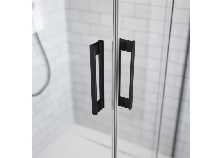  Душові двері RADAWAY Idea Black KDJ 1000Lx2005 чорний/прозоре скло 387040-54-01L