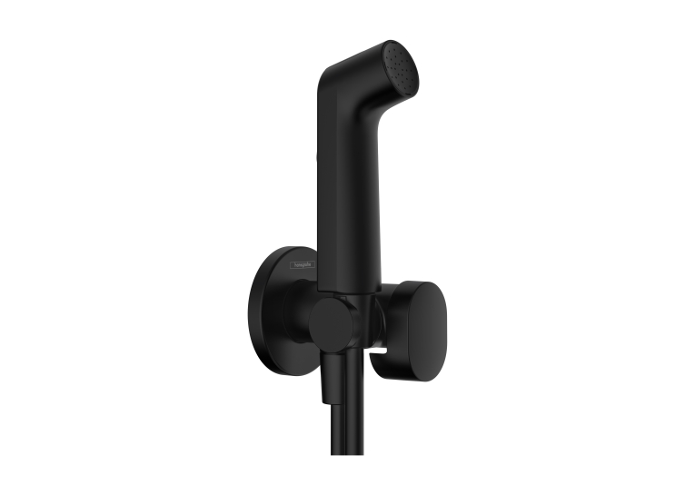 Комплект гигиенического душа Hansgrohe S EcoSmart+ на холодную воду MattBlack (29230670)