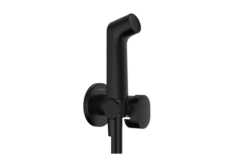 Комплект гігієнічного душу Hansgrohe S EcoSmart+ на холодну воду MattBlack (29230670)