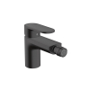 Смеситель Hansgrohe Vernis Blend для биде с металлическим донным клапаном Matt Black (71218670)
