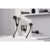 Змішувач Hansgrohe Logis прихованого монтажу ванна/душ, верхня частина, Matt Black (71405670)