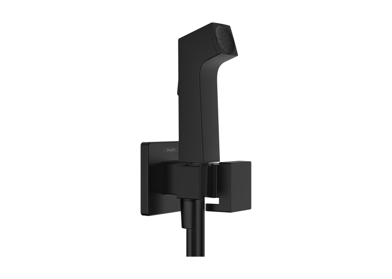 Комплект гигиенического душа Hansgrohe E EcoSmart+ на холодную воду MattBlack (29231670)