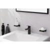 Смеситель Hansgrohe Logis 100 для умывальника, Matt Black (71100670)