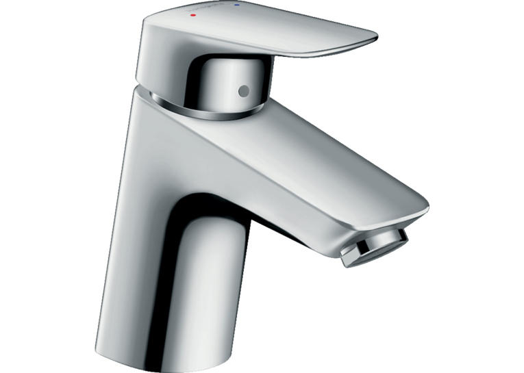 Змішувач Hansgrohe Logis 70 для умивальника без донного клапана Chrome (71071000)