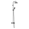 Душова система Hansgrohe Vernis Blend 240 1jet EcoSmart для ванни з термостатом. MattBlack (26899670) (Пошкоджене пакування)