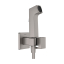 Комплект гігієнічного душу Hansgrohe E EcoSmart+ на змішану воду Brushed Black Chrome (29233340) (Пошкоджене пакування)