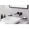 Змішувач Hansgrohe Logis Fine 205 для умивальника зі стіни прихованого монтажу, Matt Black (71256670)