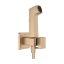 Комплект гігієнічного душу Hansgrohe E EcoSmart+ на змішану воду Brushed Bronze (29233140) (Пошкоджене пакування)