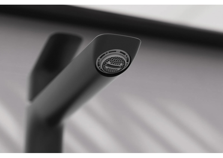 Смеситель Hansgrohe Logis Fine 240 для умывальника без донного клапана, Matt Black (71258670)