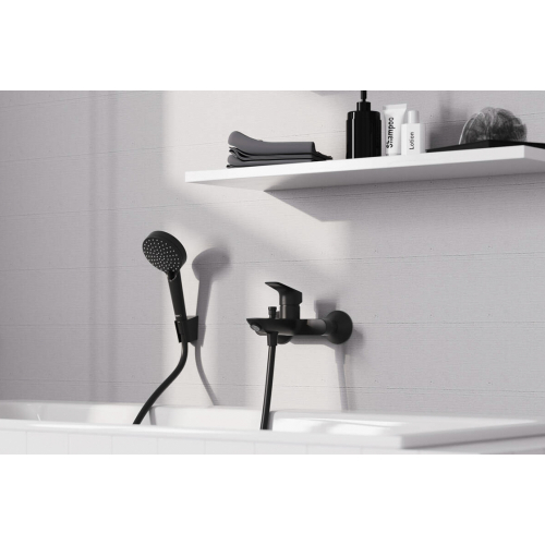 Змішувач Hansgrohe Logis для ванни, Matt Black (71400670) (Пошкоджене пакування)