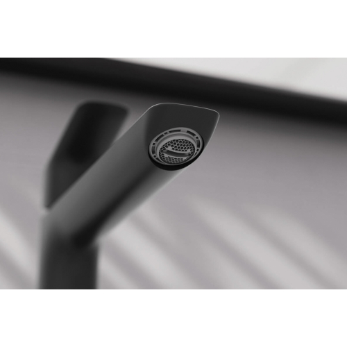 Змішувач Hansgrohe Logis Fine 240 для умивальника з донним клапаном pop-up, Matt Black (71257670)