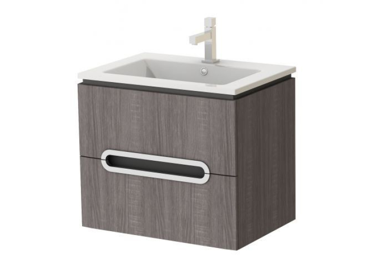Тумба Ювента Prato Pr-65 трюфель з умивальником Atria-65
