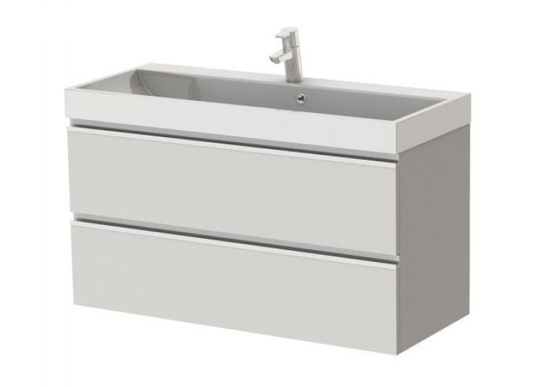 Тумба Ювента Savona Sv-100 біла з умивальником Varna-100