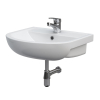 Тумба підлогова JUVENTA MONIKA М1-50 біла з умивальником Arteco 50 Monika M1-50 White