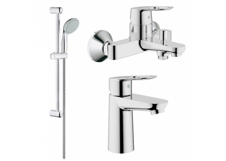 Комплект змішувачів GROHE BauLoop 123214S (23337000 + 32815000 + 27598000)