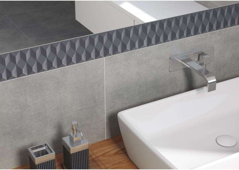 Плитка керамогранітна Cersanit DREAMING DARK GREY 29,8 х59, 8 OP444-017-1