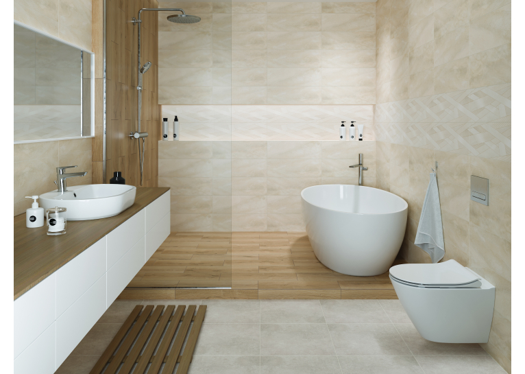 Плитка керамогранитная Cersanit Herber CREAM 42х42