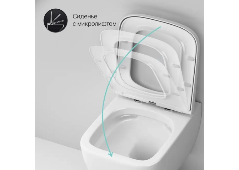  Унітаз підвісний AM.PM Gem FlashClean C901701SC із сидінням Soft Close
