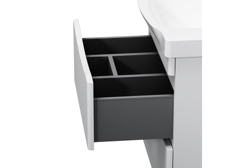 Тумба з умивальником AM.PM Like 65 M80-FHX0652-WC0652-38 білий глянець