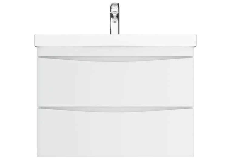 Тумба с умывальником AM.PM Like 80 M80-FHX0802-WC0802-38 белый глянец