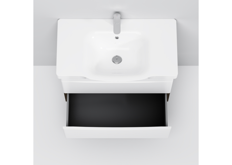 Тумба с умывальником AM.PM Like 80 M80-FHX0802-WC0802-38 белый глянец