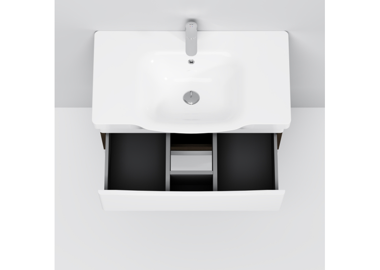Тумба з умивальником AM.PM Like 80 M80-FHX0802-WC0802-38 білий глянець