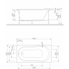  Панель для ванни фронтальна AM.PM Spirit 150х70 W72A-150-070W-P2