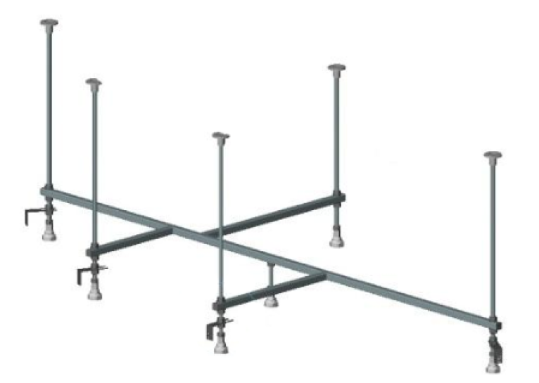 Каркас для ванни AM.PM Bliss L 170x115 лівосторонній W53A-170L115W-R