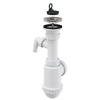 Сифон Alcaplast A441P-DN50/40 для мойки с нержавеющей решёткой d70