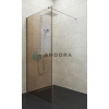 Стінка для душу Andora Summer WALK-IN 1000*2000 мм, бронзова, безпечне скло ANWBR100200