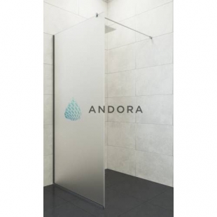 Стенка для душа Andora Summer WALK-IN 900*2000 мм, матовая, безопасное стекло ANWS90200