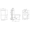  Унітаз-компакт Asignatura Angle Rimless 87802505