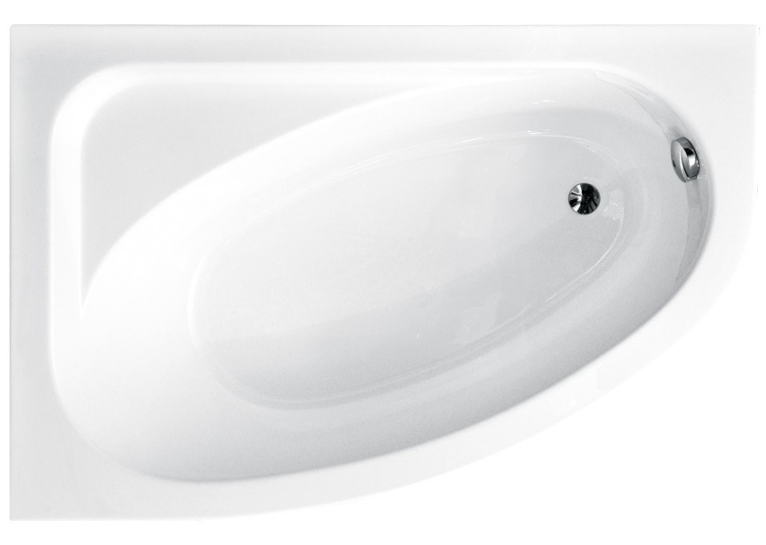 Ванна акриловая BESCO Cornea 150х100 левосторонняя NAVARA05392