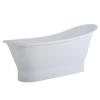 Ванна окрема Besco Gloria ретро 150x66 з сифоном, NAVARA25720