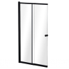 Шторка двух-элементная Besco Easy Slide Black-2S 100x150, NAVARA49830